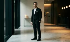 Black suit combinations