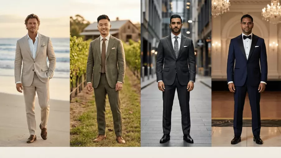 the best wedding suits for groom