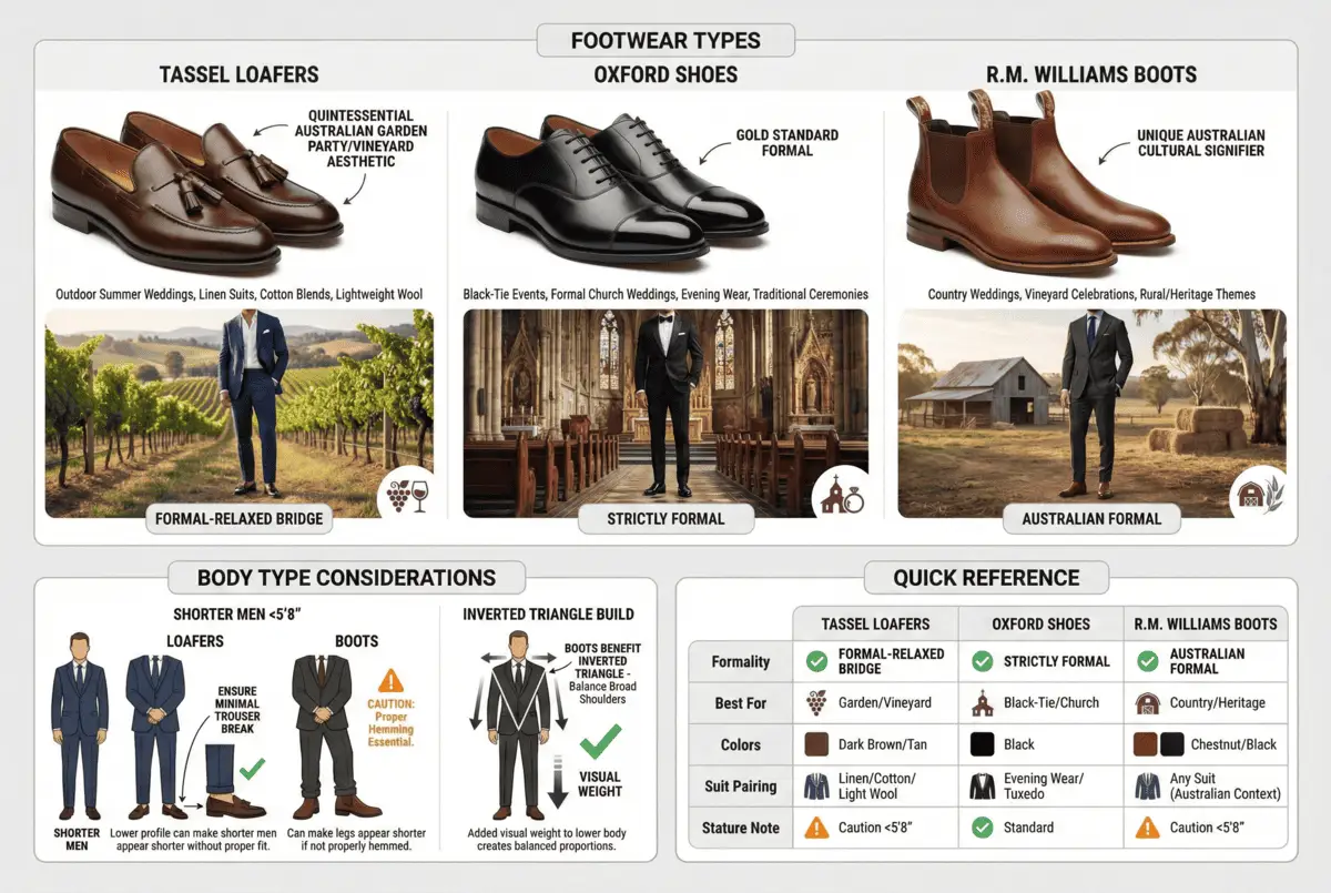 Footwear for Different Wedding Contexts