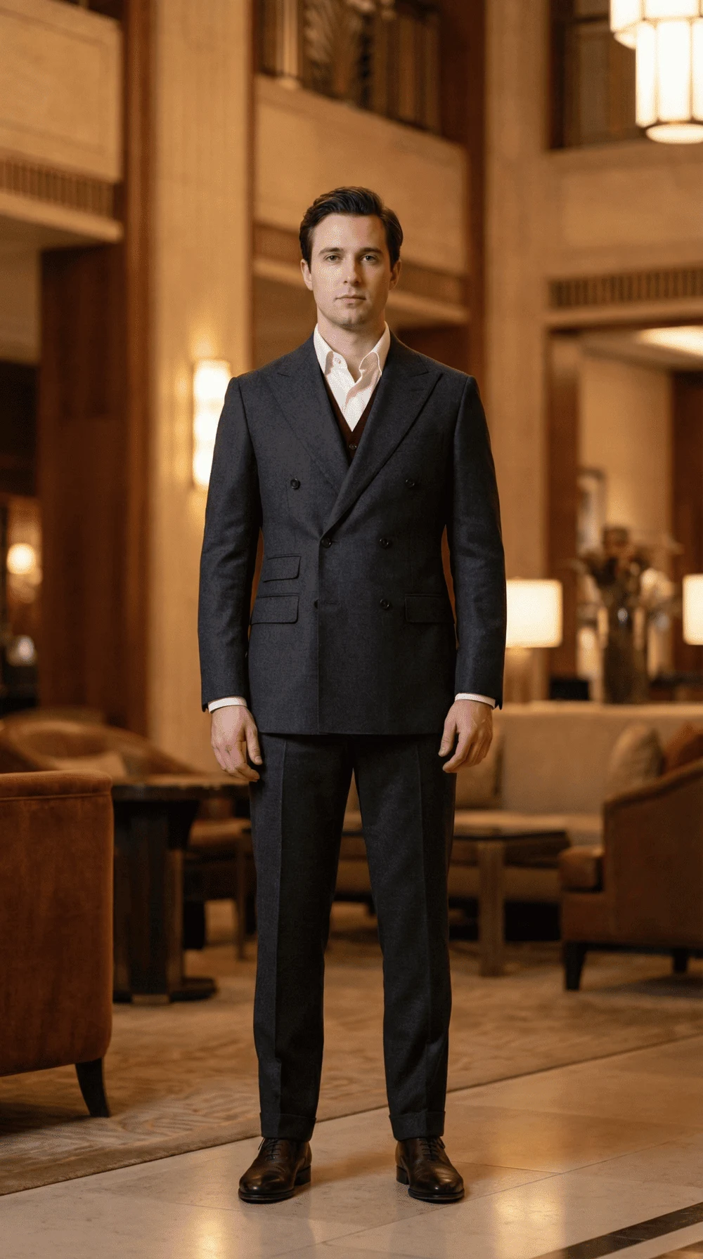 Wedding Suit Styling for Rectangle Body Types - Groom