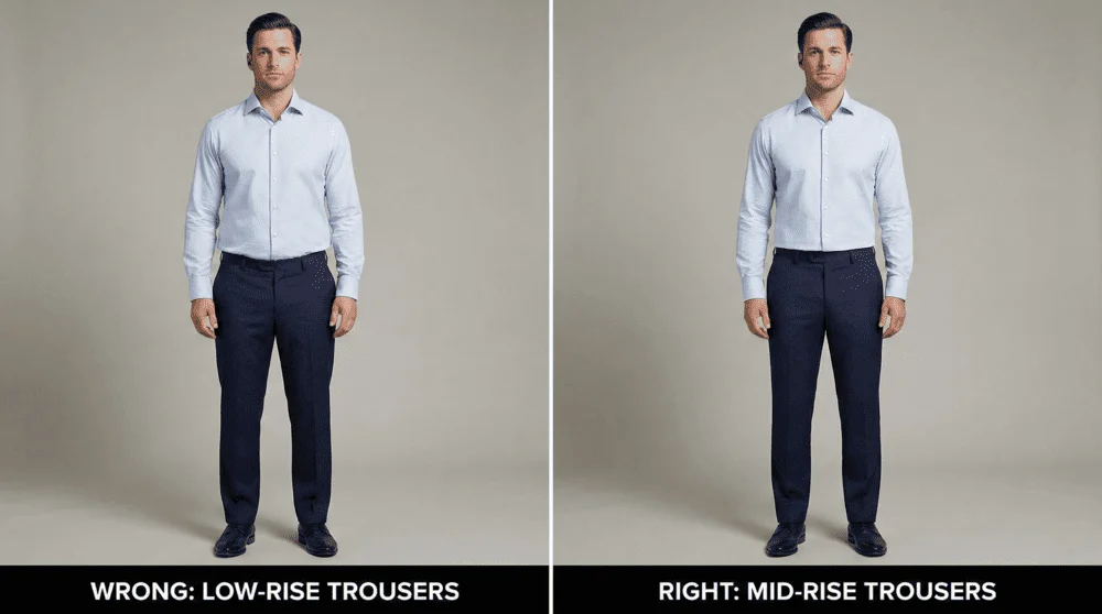 Low-Rise vs Mid-Rise Trouser Comparison