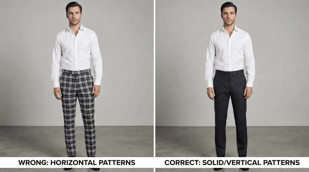 Horizontal vs Vertical Pattern Comparison