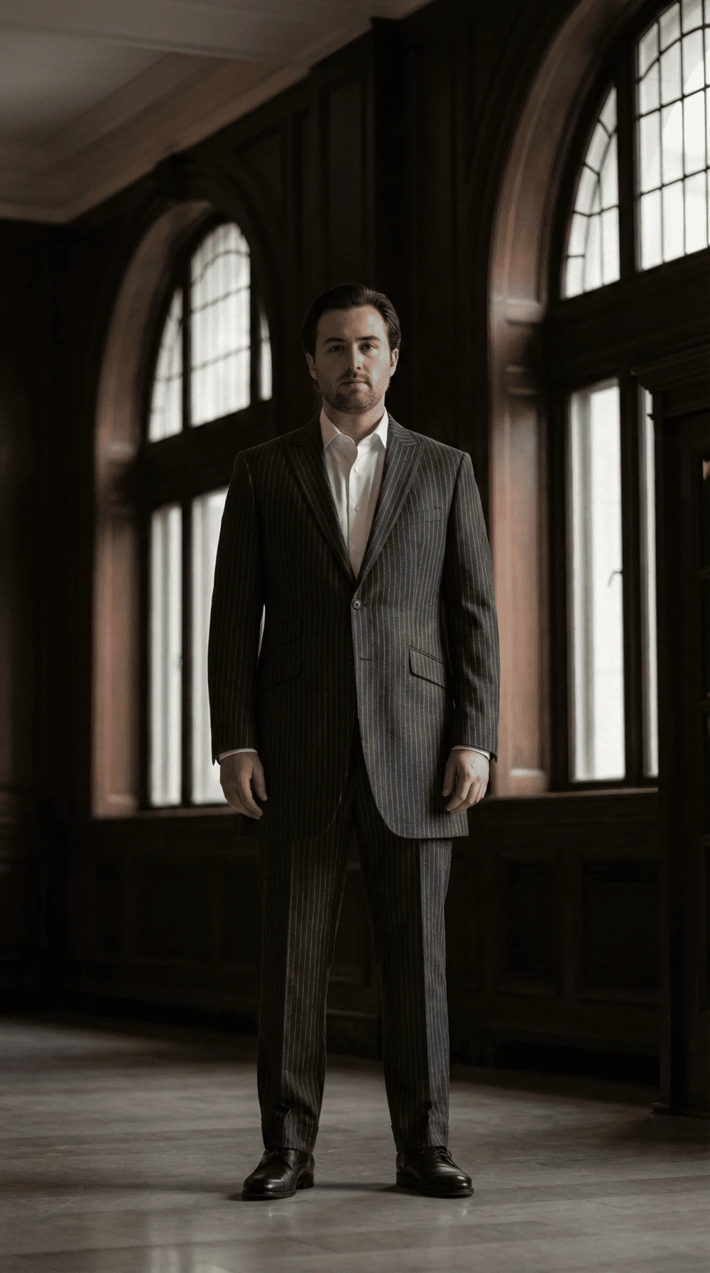 Wedding Suit Styling for Oval Body Types - Groom