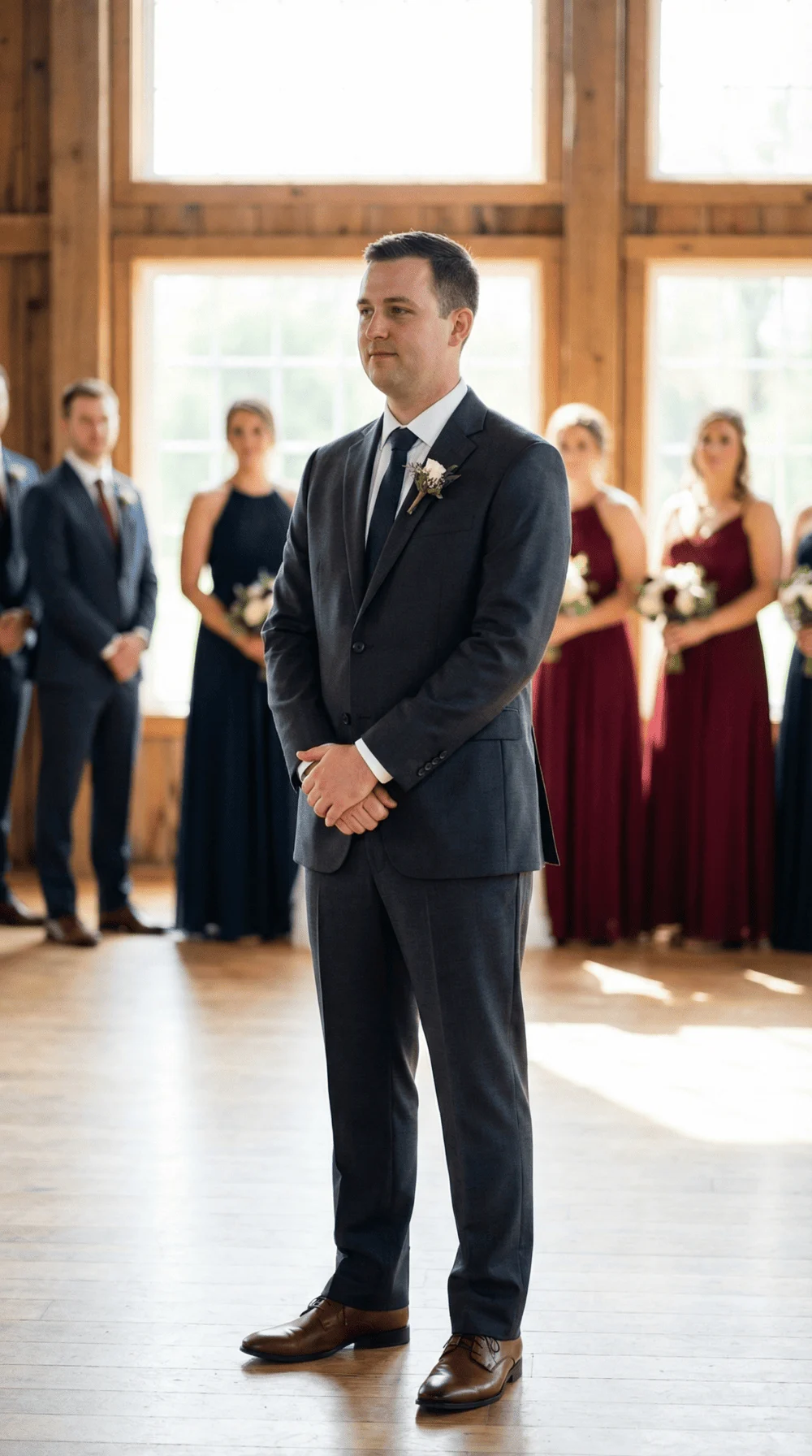 Oval Body Type - Groomsman