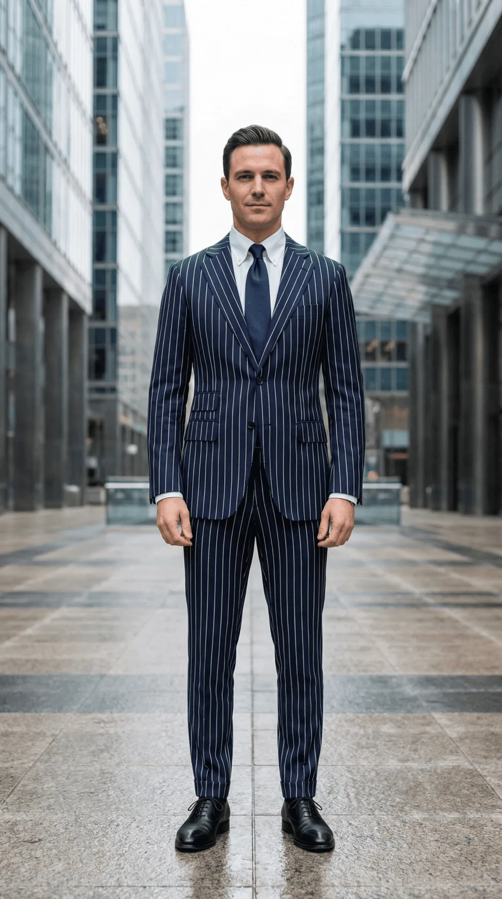 Pinstripe and Patterned Suits