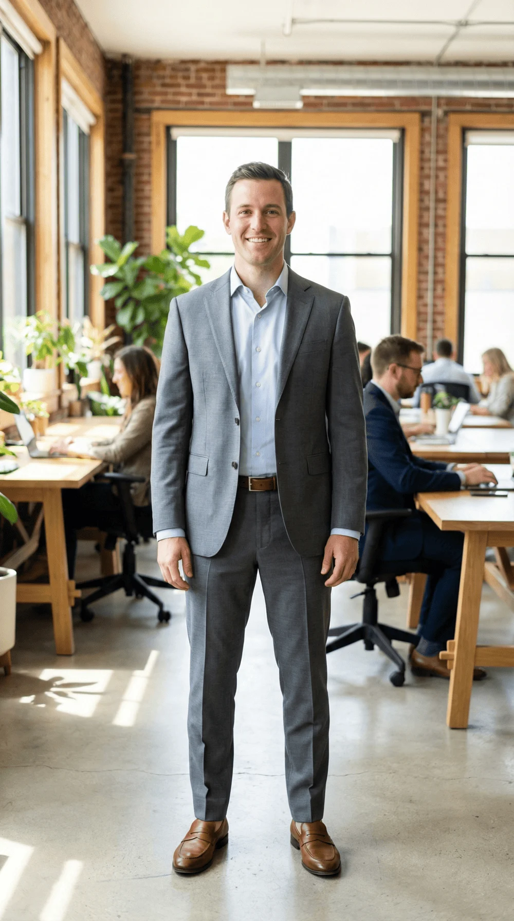 suits for casual business environment