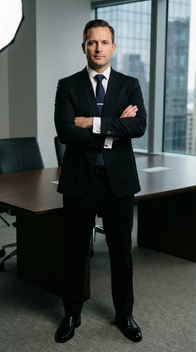 Black suit combinations by occasion-S8-04 Business formal-S8-04