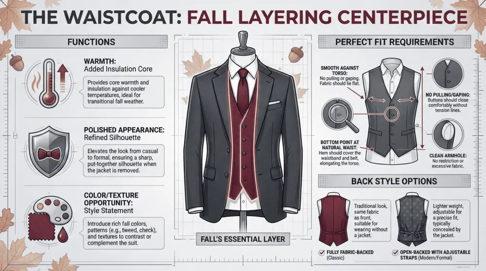 Fall Wedding Suits for Men-4.1-2 The waistcoat as centerpiece