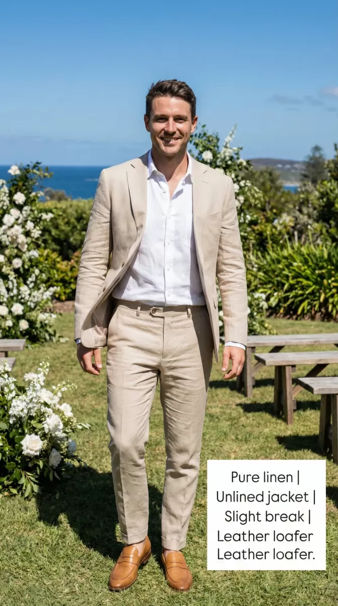How to wear a suit for summer in Australia
