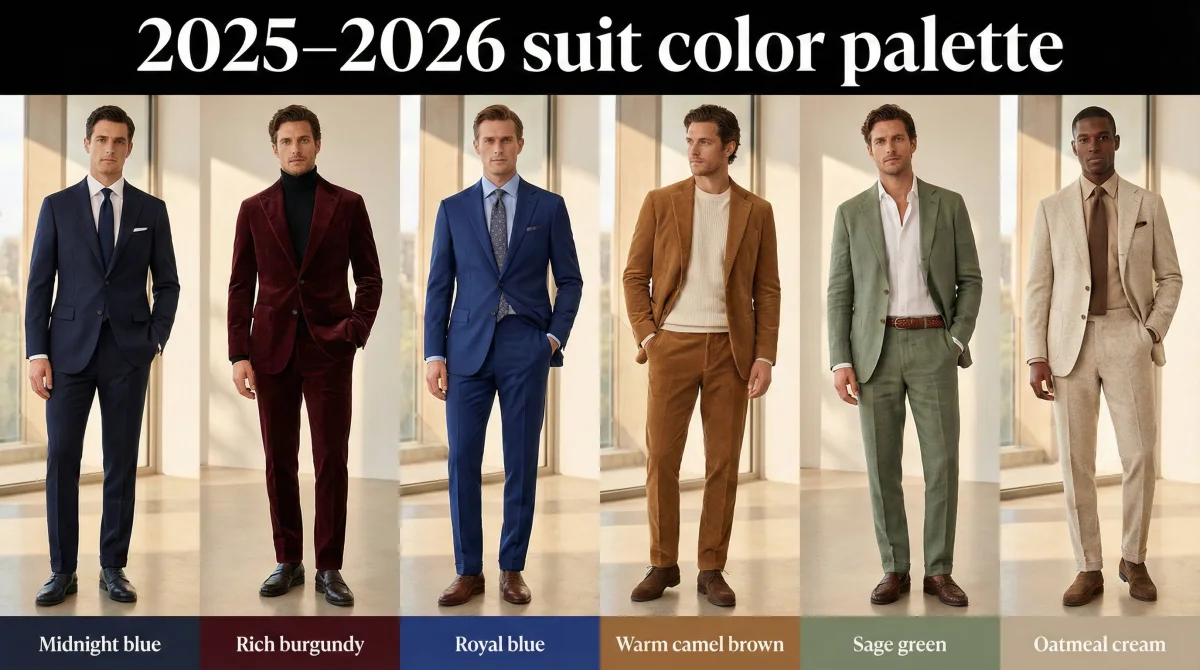 Beyond the basics expressive colorful suits for men