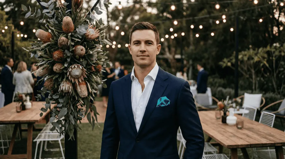 The tieless cocktail look