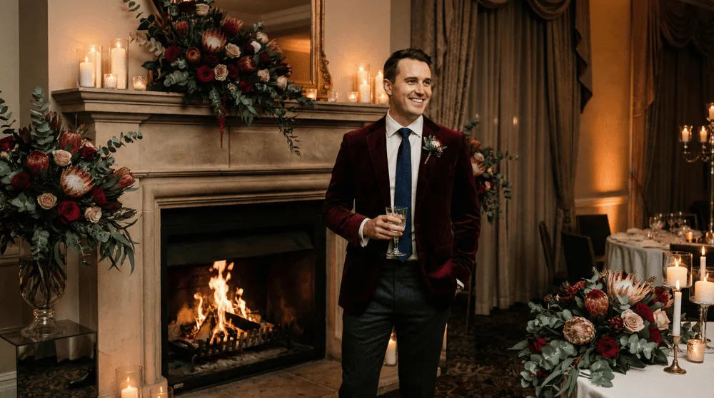 Winter cocktail attire