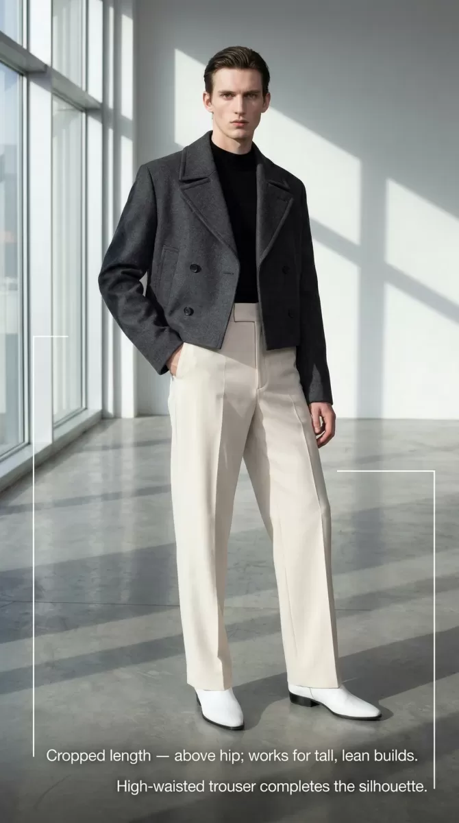 10-Cropped peacoat and modern silhouette trends for 2026 10-Cropped peacoat and modern silhouette trends for 2026