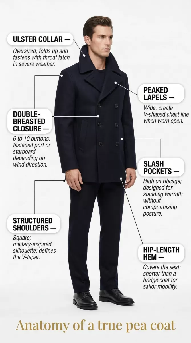 2.1-Anatomy of a pea coat 2.1-Anatomy of a pea coat