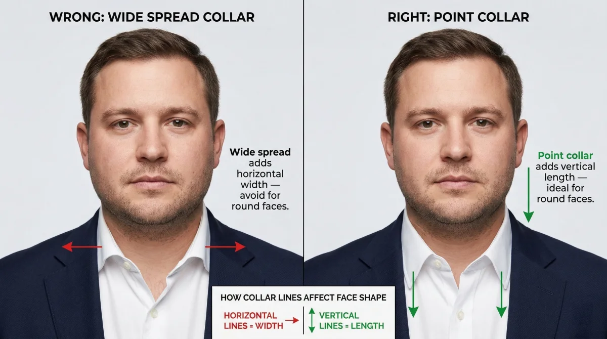 Why the collar matters (visual counterbalance concept)