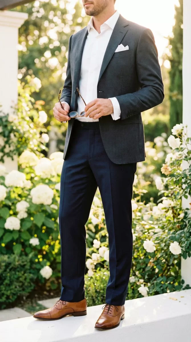 Slacks vs pants-Wedding and formal event styling