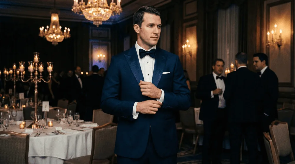 Spring Wedding Suits Modern black tie