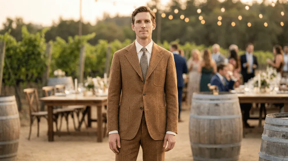 Spring Wedding Suits For tall and slim or lean men