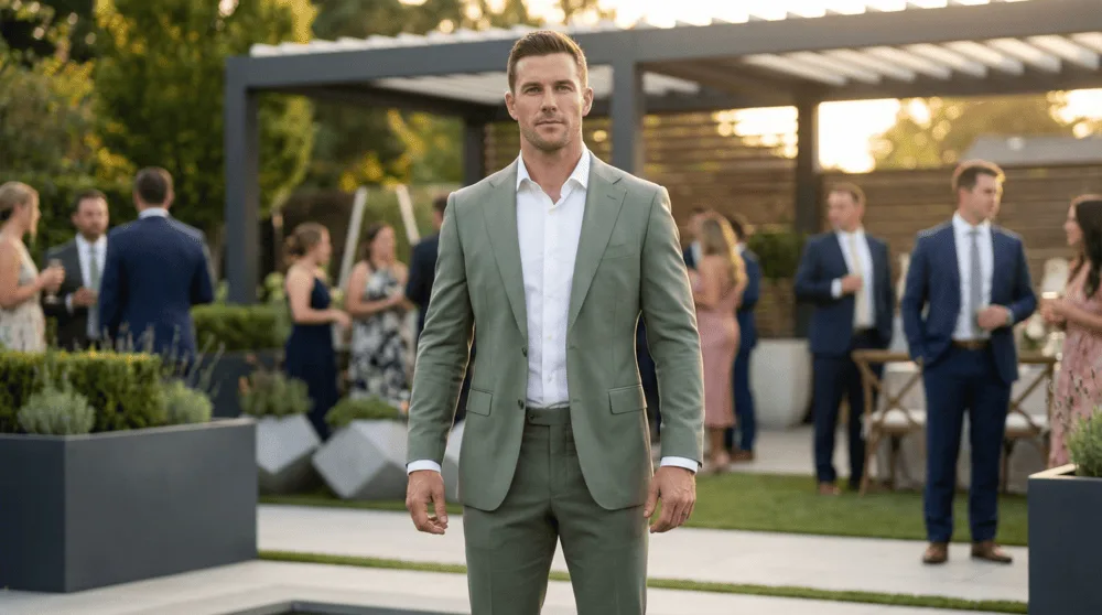 Spring Wedding Suits For athletic builds