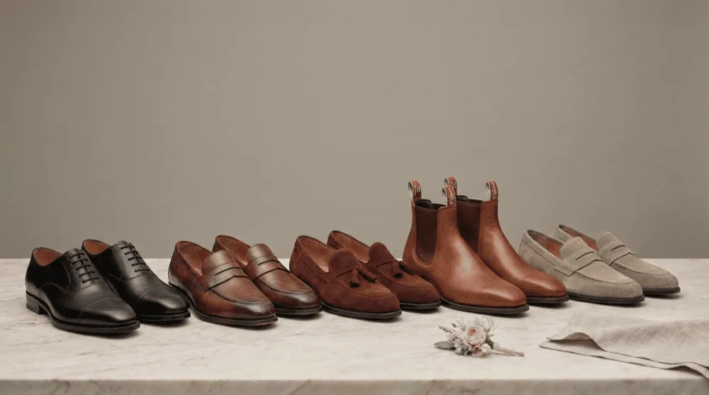 Spring Wedding Suits Footwear for spring weddings