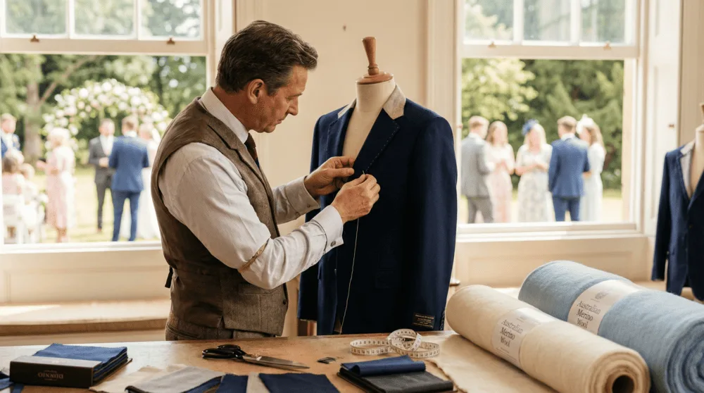 Spring Wedding Suits The Dunnio Tailor difference in spring wedding suits