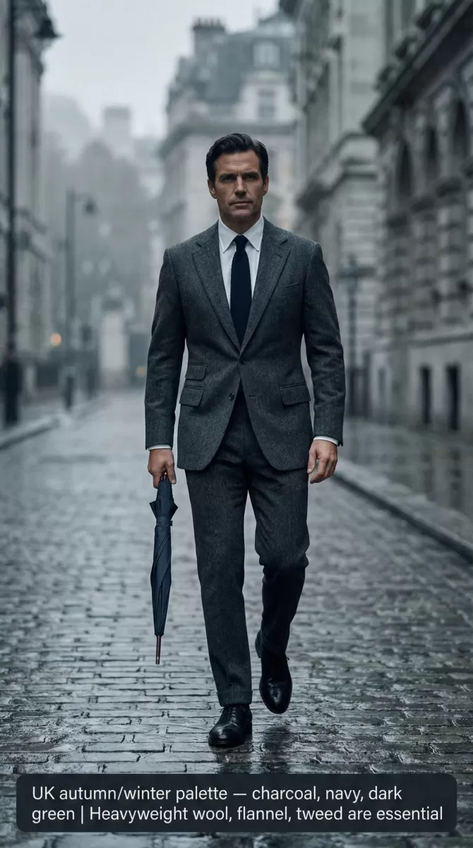 UK and cool-climate dressing autumn and winter