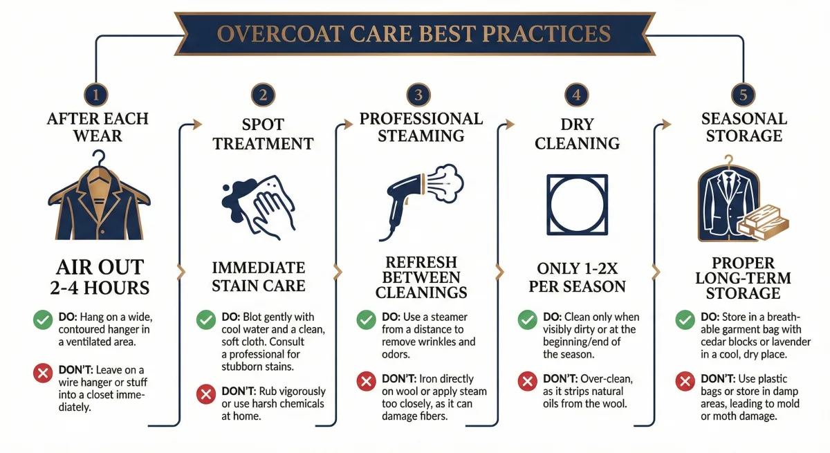 Overcoat-9.2 Proper storage