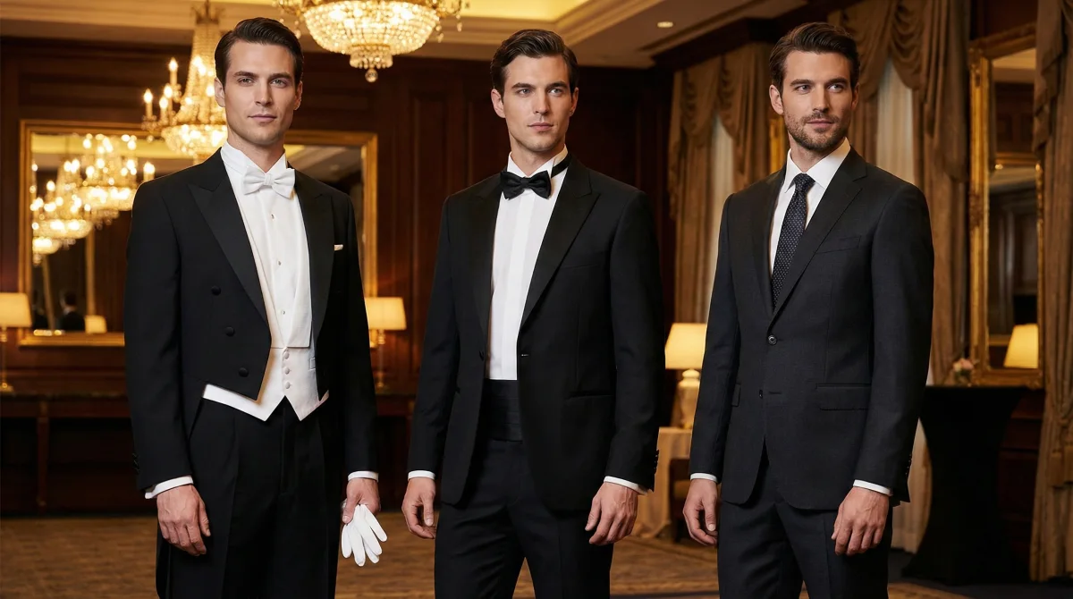 White Tie vs Black Tie-2 Understanding the Formal Dress Code Hierarchy