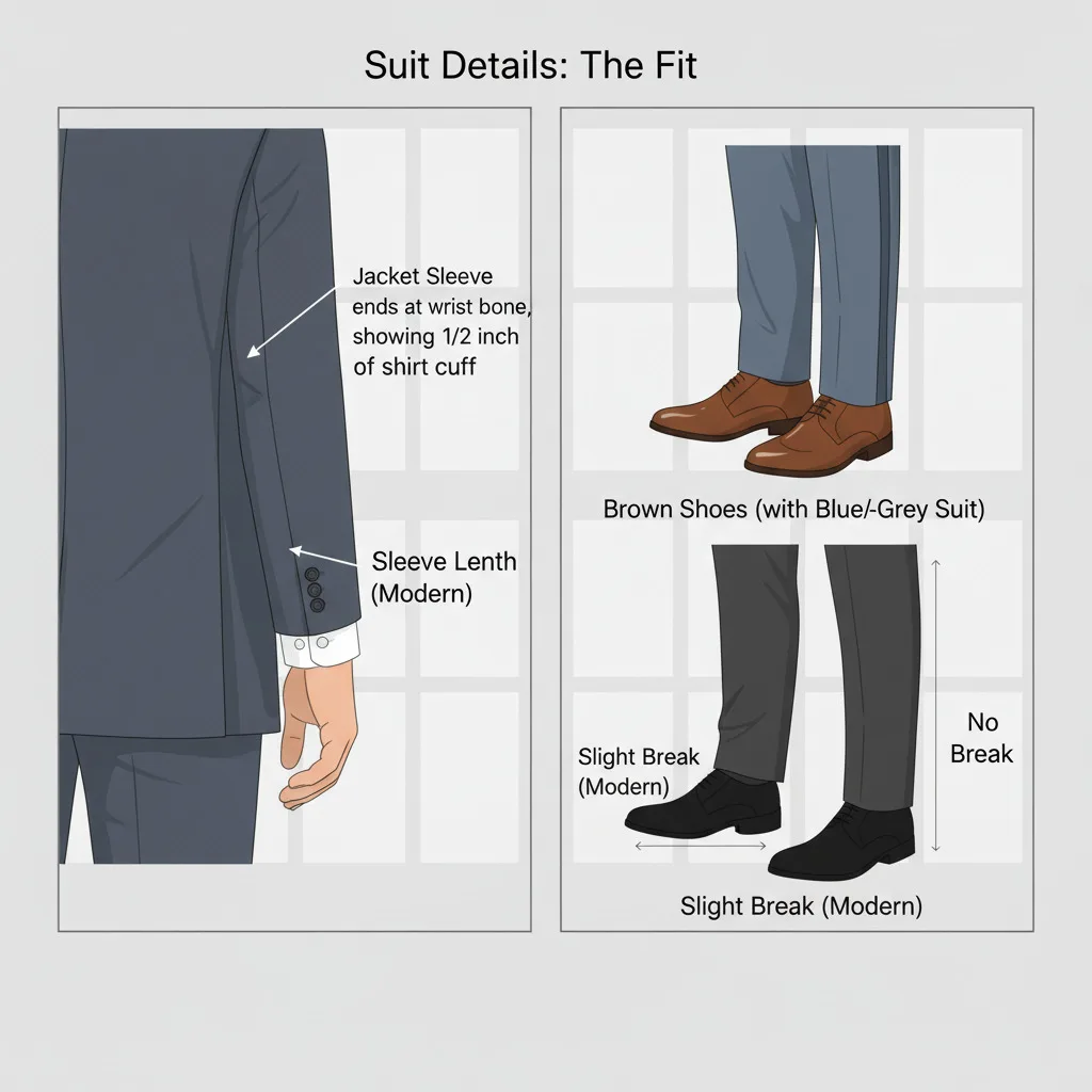 How to wear a suit to a wedding - the fit