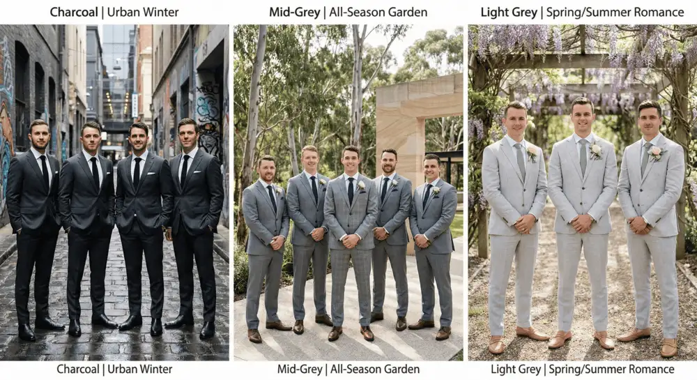 Grey suits the flexible option