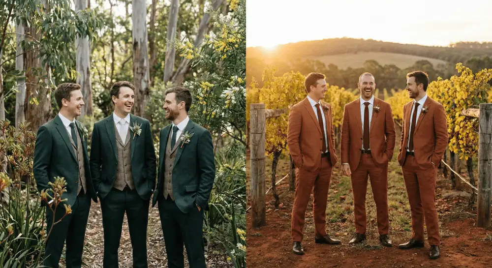 Emerging earth tones