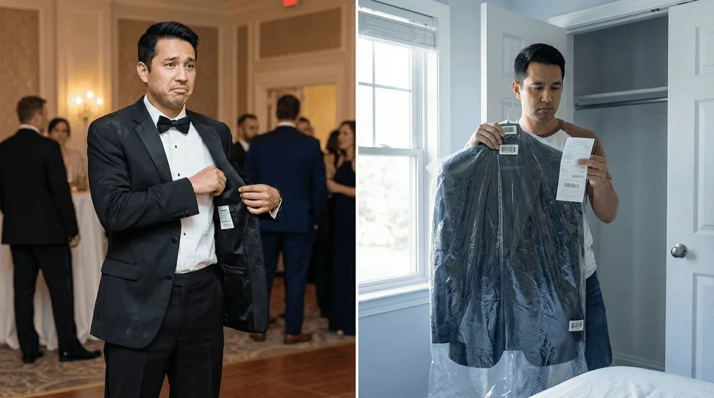 Rental suits - comparison wedding suits options