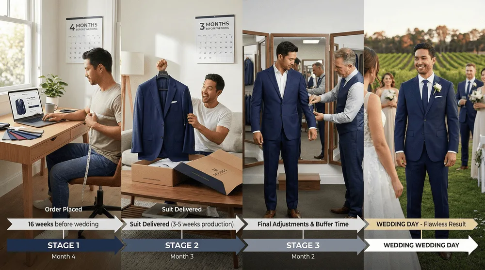 How far in advance should I order a custom suit.