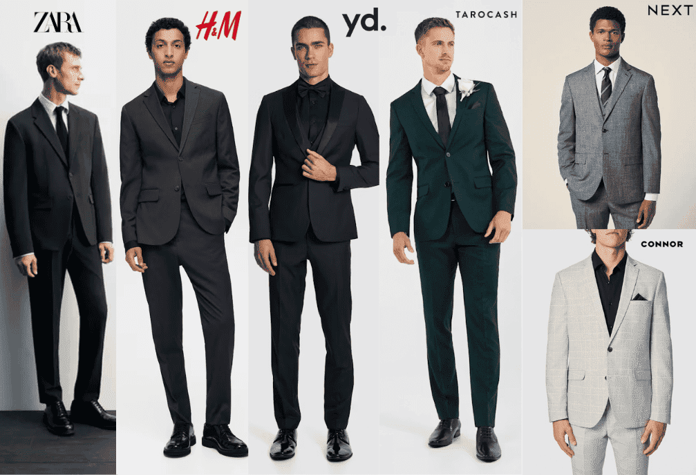 Top fast-fashion brands that have wedding suits in Australia Top fast-fashion brands that have wedding suits in Australia