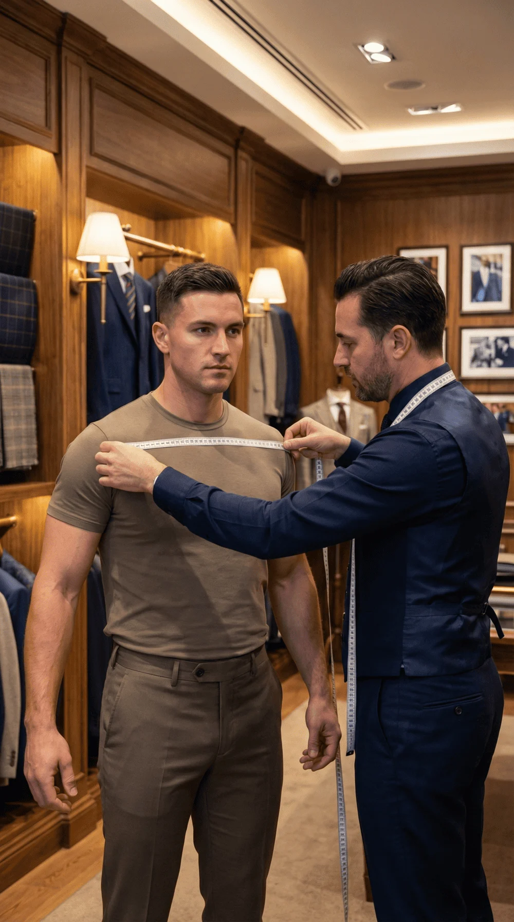 Dunnio Tailor's Athletic Build Expertise