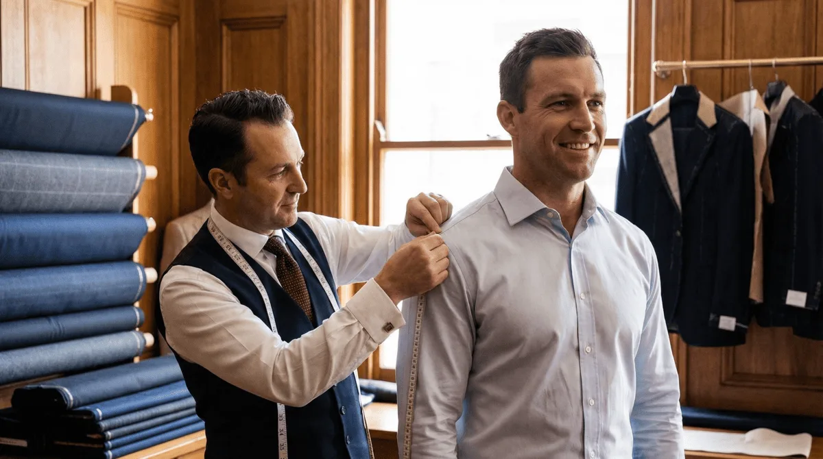 Solving the fit crisis Custom tailoring for Australian grooms