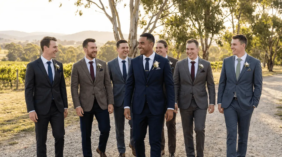 Coordinating with your wedding party_hjlwpdlk