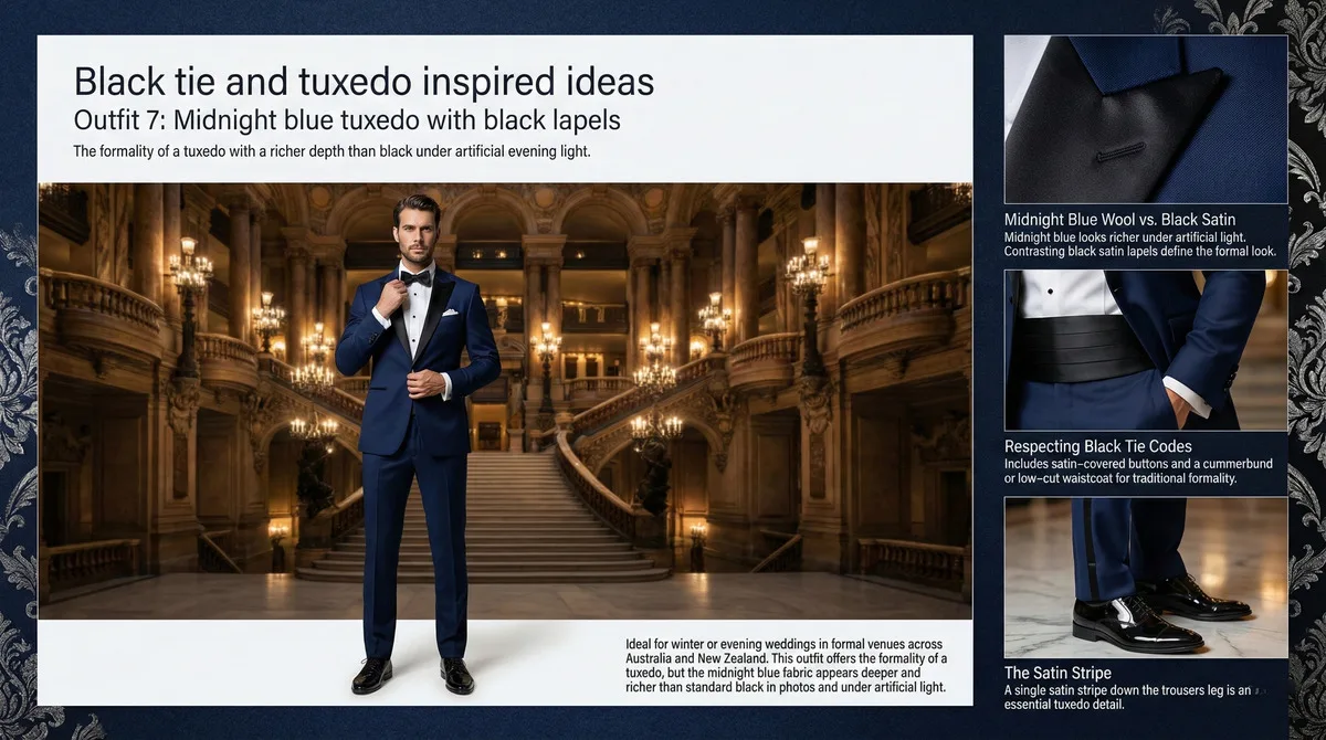 Wedding suits ideas by Dunnio Tailor Black tie and tuxedo inspired ideas - outfit 7