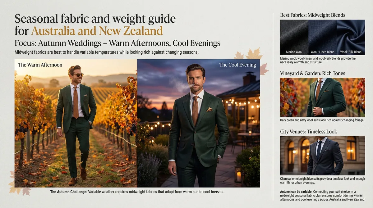 Wedding suits ideas by Dunnio Tailor Autumn weddings