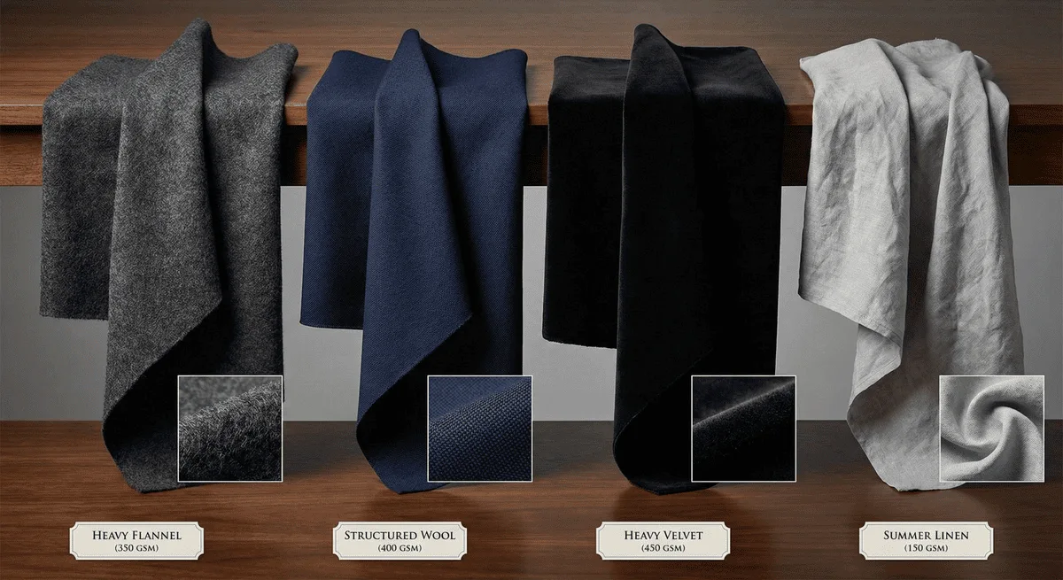 Fabric suitabe to create Winter wedding suits